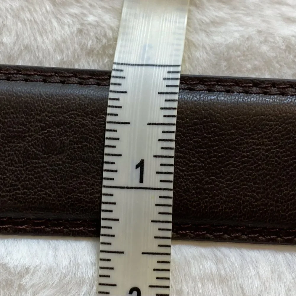 Realtree Brown Leather Belt Size 36